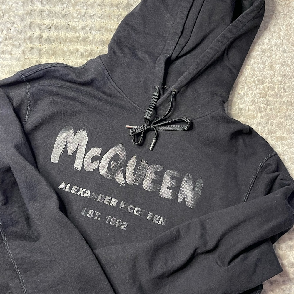 Black Alexander McQueen Hoodie